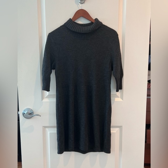 EILEEN FISHER Merino Wool Contrast Stitch
Sweater Dress - Picture 2 of 15